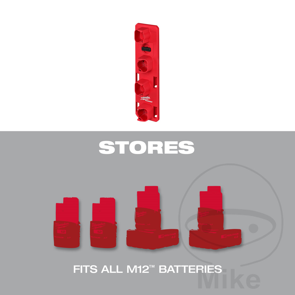 Milwaukee packout M12 držák akumulátorů Milwaukee