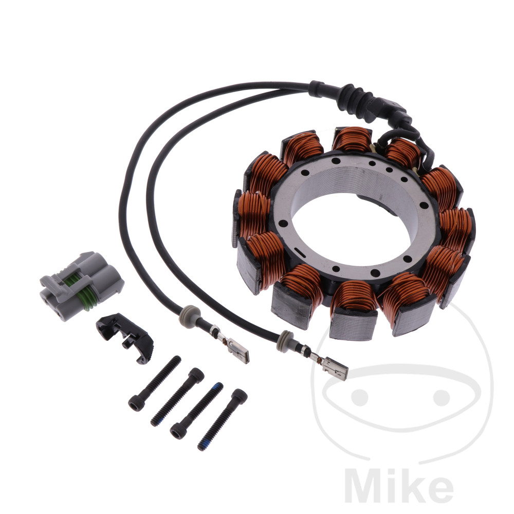 JMP stator HARLEY DAVIDSON FLHR 1450 ROAD KING 02-03, DAVIDSON FLHRCI 1450 EFI ROAD KING CLASSIC 02-05, DAVIDSON FLHRI 1450 EFI ROAD KING 04-05, DAVIDSON FLHRSI 1450 EFI ROAD KING CUSTOM 04-05, DAVIDSON FLHT 1450 ELECTRA GLIDE STANDARD 02-03, DAVIDSON FLH