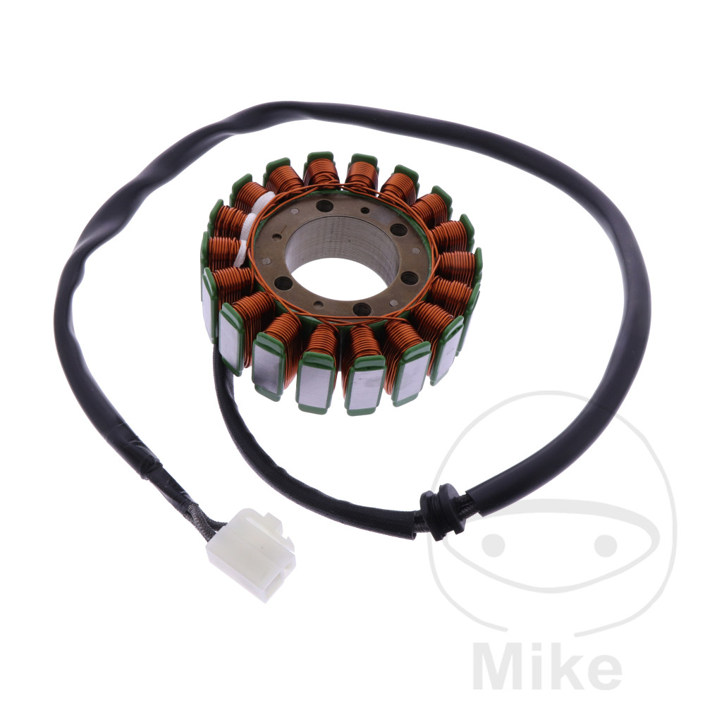 JMP stator TRIUMPH SPEED TRIPLE 955 EFI 02-04, SPEED TRIPLE 1050 05-11, SPRINT 955 ST 02-04, SPRINT 955 RS twin-sided swingarm 02, SPRINT 955 RS single-sided swingarm 02-03, SPRINT 955 RS LAST EDITION single-sided swingarm 04, TIGER 955 I GUSSRAD 05-06...