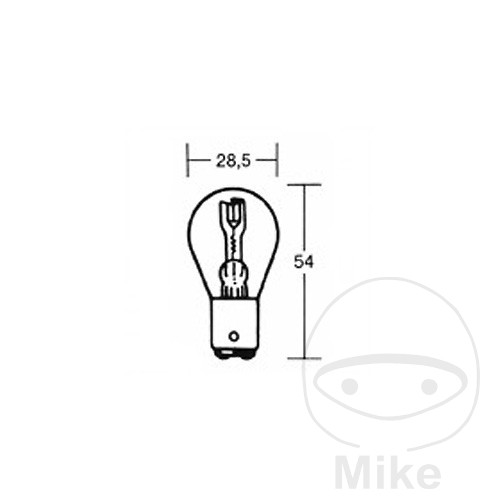 JMP bulb 6V 18/18W BAX15D