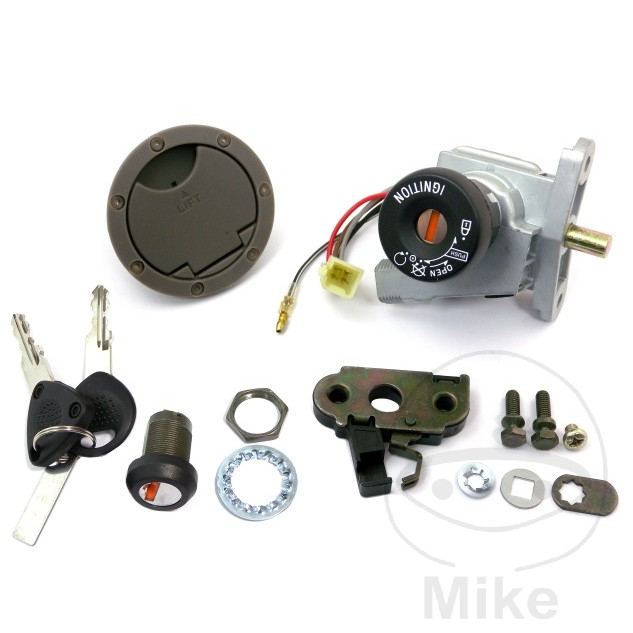 JMP zámek sada 4 dílné MBK YQ 50 NITRO 98-02, YQ 50 F1 NITRO ASSISTANCE 98-01, YQ 50 L NITRO JAGUAR 50 KM/H 01, YQ 50 L NITRO JAGUAR 45 KM/H 01-02, YAMAHA YQ 50 AEROX 97, YQ 50 AEROX ULTIMATE 98, YQ 50 R AEROX 99-02...