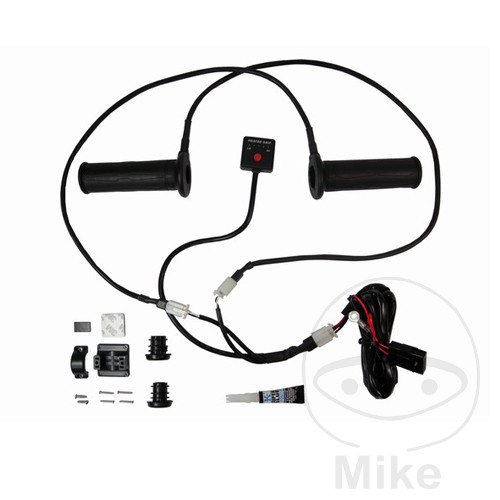 Levně JMP vyhřívané rukojeti 5 poloh otevřené 22 mm << , AIYUMO PARAISSO 125 09-16, WEST 250 09-16, AJP PR3 125 SUPERMOTO 08-15, PR3 125 SUPERMOTO PRO