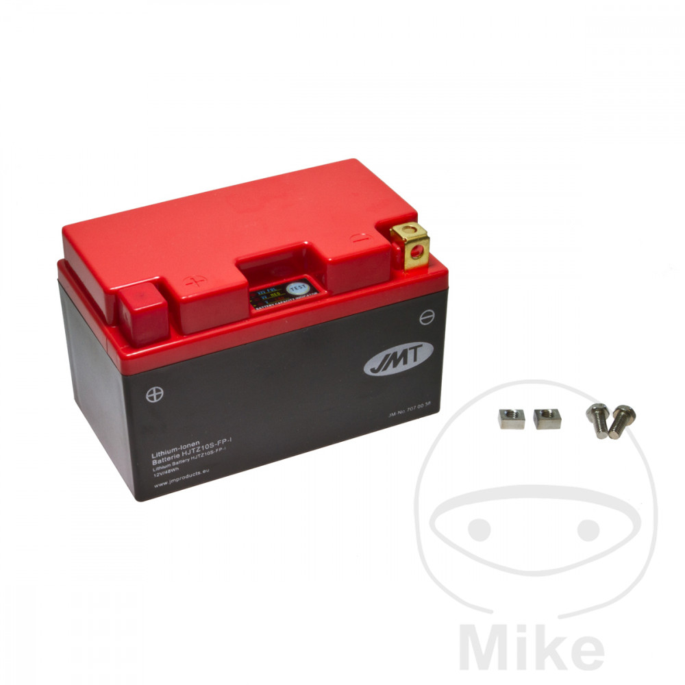 Levně JMT akumulátor motocyklový HJTZ10S-FP JMT Lithium-Ionen mit Anzeige APRILIA RSV4 1100 FACTORY ABS 19, RSV4 1100 FACTORY ABS EURO4 20, BMW G 650