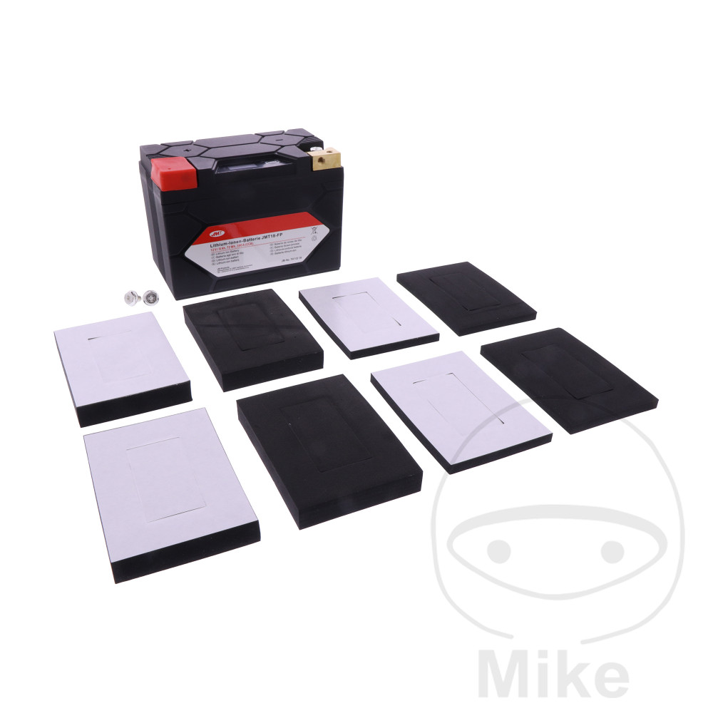 JMT motocyklový akumulátor JMT18-FP JMT Lithium-iontový s ukazatelem napětí BMW K 1600 GT  ABS 17-19, K 1600 GT SE  ABS 20, K 1600 GT  ABS DTC ESA 20-25, K 1600 GT SPORT ABS 17-20, K 1600 GTL  ABS 17-19, K 1600 GTL  ABS DTC ESA 20-25, K 1600 GT  ABS DTC E