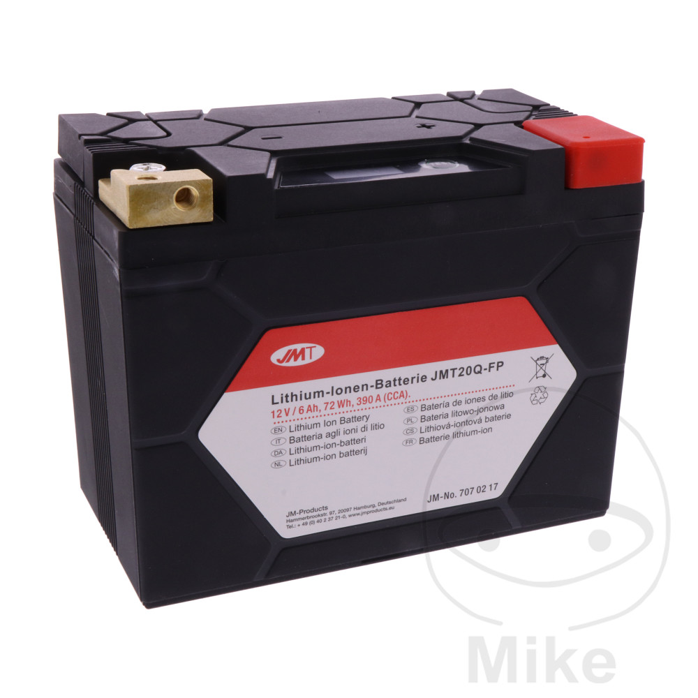 JMT motocyklový akumulátor JMT20Q-FP JMT Lithium-iontový s ukazatelem napětí ARCTIC CAT/TEXTRON ALTERRA 450  4WD 21-22, CAT/TEXTRON ALTERRA 450  4WD EFT 19, CAT/TEXTRON ALTERRA 450  AUTOMAT EFT 16-18, CAT/TEXTRON ALTERRA 550 XT  EPS EFT 16, CAT/TEXTRON AL