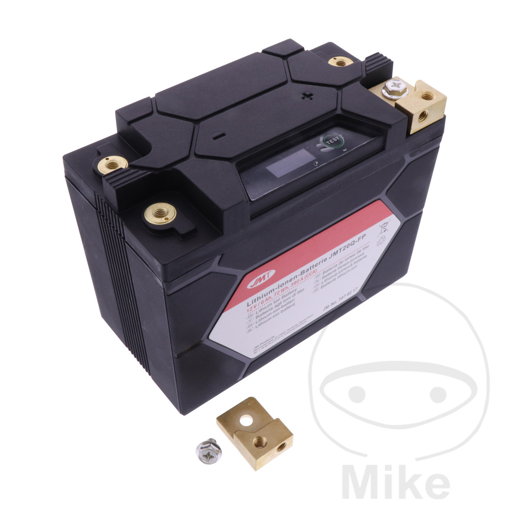 JMT motocyklový akumulátor JMT20Q-FP JMT Lithium-iontový s ukazatelem napětí ARCTIC CAT/TEXTRON ALTERRA 450  4WD 21-22, CAT/TEXTRON ALTERRA 450  4WD EFT 19, CAT/TEXTRON ALTERRA 450  AUTOMAT EFT 16-18, CAT/TEXTRON ALTERRA 550 XT  EPS EFT 16, CAT/TEXTRON AL