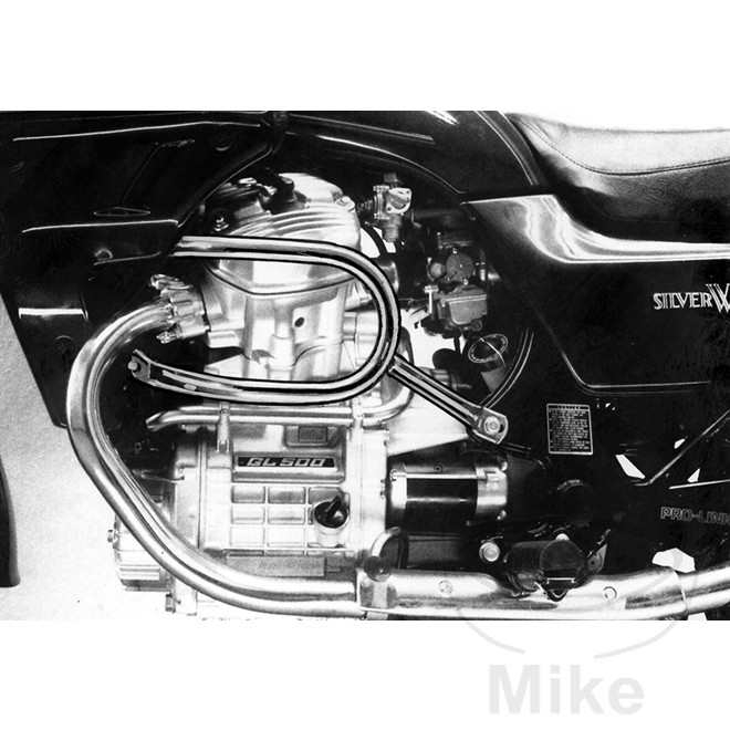 Fehling padák vpředu chrom Fehling HONDA CX 500 77-83, CX 500 C 80-81, CX 500 C CUSTOM 82-84, CX 500 E EURO SPORTS 82-86, CX 650 C CUSTOM 83, CX 650 E EURO 83, GL 500 D SILVERWING 82-83...