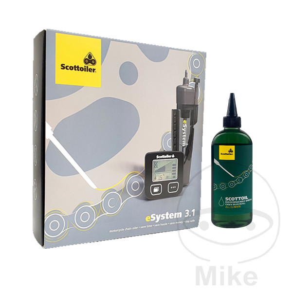 Scottoiler E-System V3.1 Scottoiler universal mit Bio Öl ADLY/HER CHEE/HERKULES ATV 150 S SPORT 04-09, CHEE/HERKULES ATV 150 U UTILITY 04-07, CHEE/HERKULES ATV 300 S SPORT 04-07, CHEE/HERKULES ATV 300 U UTILITY 04-09, CHEE/HERKULES CANYON 280 07-13, CHEE/