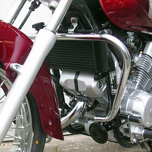 Fehling ochranný rám vpředu chrom Fehling HONDA VT 125 C SHADOW 99-08, VT 125 C2 SHADOW 00-02, VT 125 C SHADOW 80 KM/H 99-05, VT 125 C2 SHADOW 80 KM/H 00-02