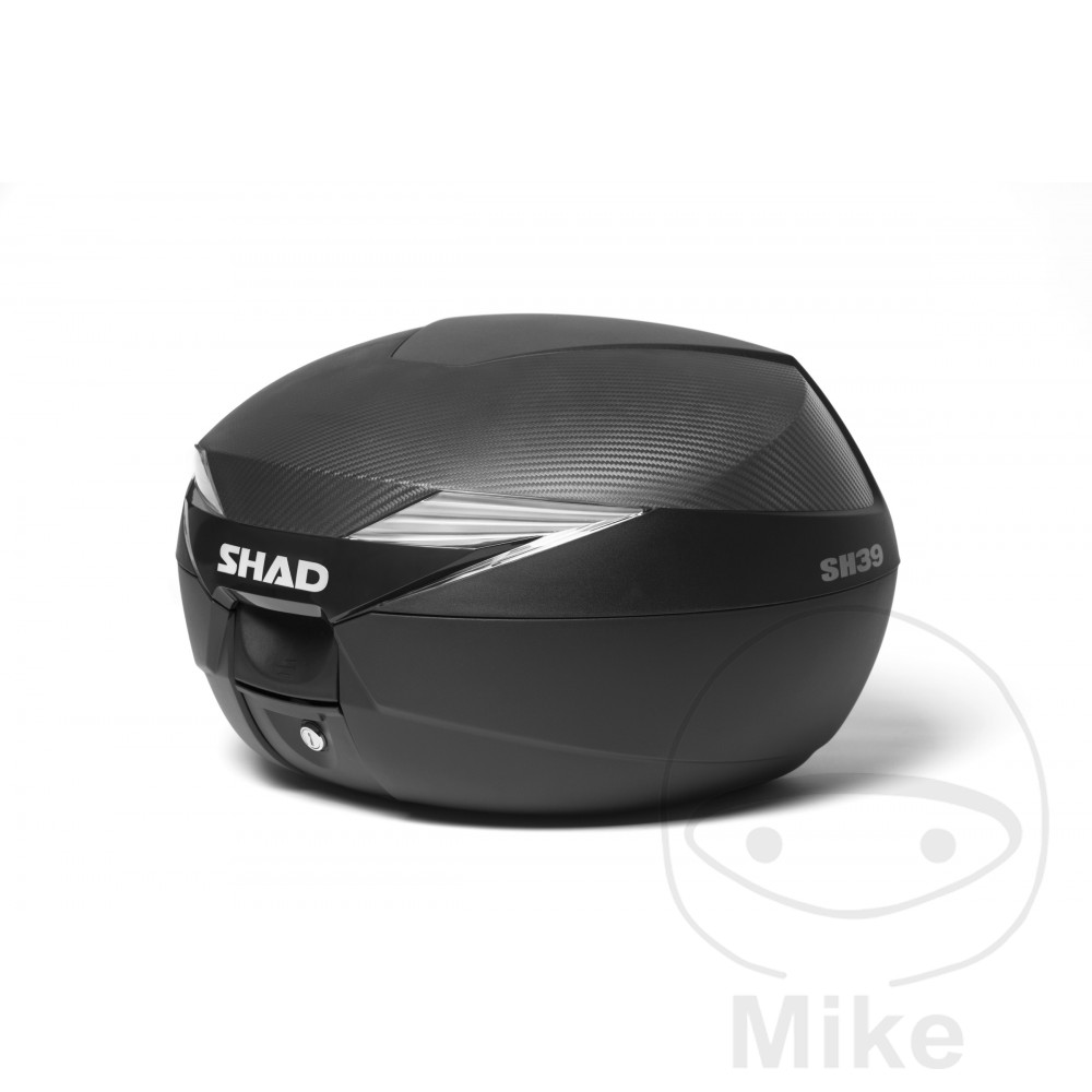 Shad horní kufr karbon 39 litrů Shad SH39 s platem APRILIA ARRECIFE 125 04-06, ARRECIFE 200 04-06, ARRECIFE 250 04-06, ATLANTIC 125 IE 12-13, ATLANTIC 125 03-12, ATLANTIC 200 04-05, ATLANTIC 250 04-06...