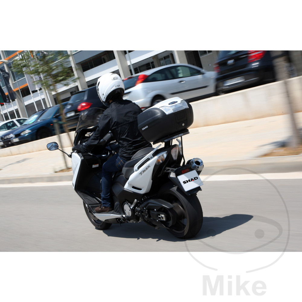 Shad horní kufr černý 40 litrů Shad SH40 s platem APRILIA ARRECIFE 125 04-06, ARRECIFE 200 04-06, ARRECIFE 250 04-06, ATLANTIC 125 IE 12-13, ATLANTIC 125 03-12, ATLANTIC 200 04-05, ATLANTIC 250 04-06...