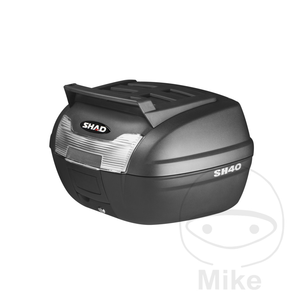 Shad horní kufr černý 40 litrů Shad SH40CARGO s platem APRILIA ARRECIFE 125 04-06, ARRECIFE 200 04-06, ARRECIFE 250 04-06, ATLANTIC 125 IE 12-13,
