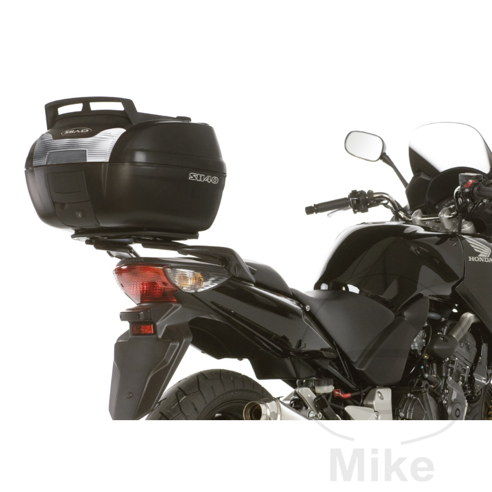 Shad horní kufr černý 40 litrů Shad SH40CARGO s platem APRILIA ARRECIFE 125 04-06, ARRECIFE 200 04-06, ARRECIFE 250 04-06, ATLANTIC 125 IE 12-13, ATLANTIC 125 03-12, ATLANTIC 200 04-05, ATLANTIC 250 04-06...