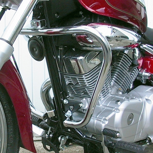 Fehling ochranný rám vpředu chrom Fehling SUZUKI VL 125 LC INTRUDER 00-08, VL 125 LC U INTRUDER 80 KM/H 00-02
