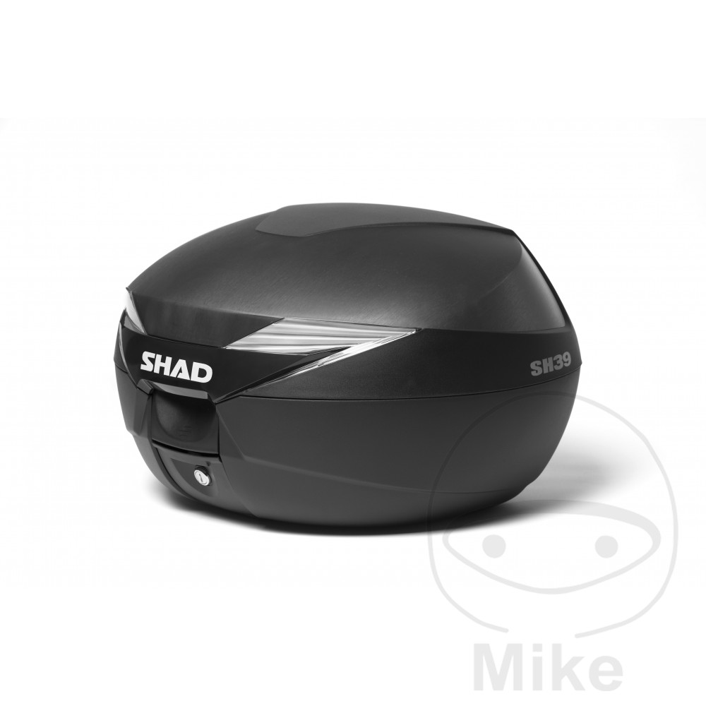 Shad horní kufr černý 39 litrů Shad SH39 s platem APRILIA ARRECIFE 125 04-06, ARRECIFE 200 04-06, ARRECIFE 250 04-06, ATLANTIC 125 IE 12-13, ATLANTIC 125 03-12, ATLANTIC 200 04-05, ATLANTIC 250 04-06...