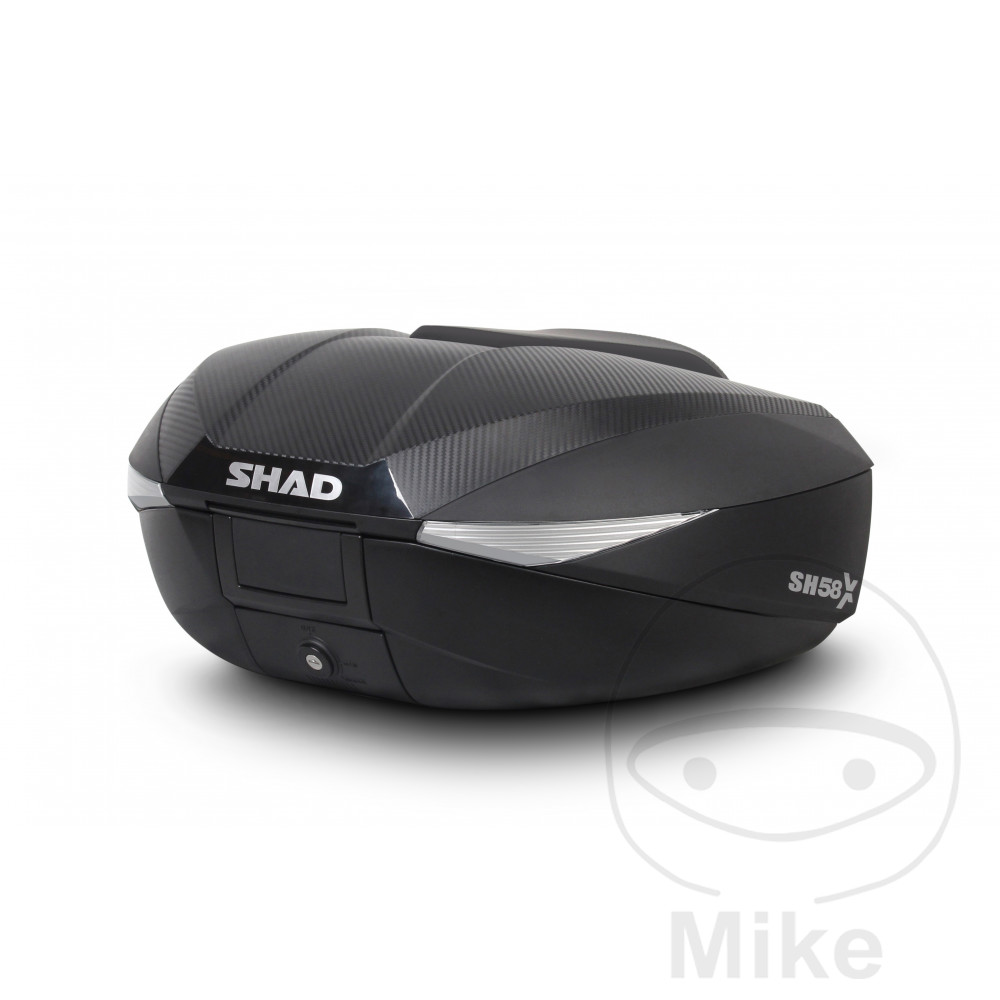 Shad horní kufr karbon 46-58L Shad SH58X s platem APRILIA ARRECIFE 125 04-06, ARRECIFE 200 04-06, ARRECIFE 250 04-06, ATLANTIC 125 IE 12-13, ATLANTIC 125 03-12, ATLANTIC 200 04-05, ATLANTIC 250 04-06...