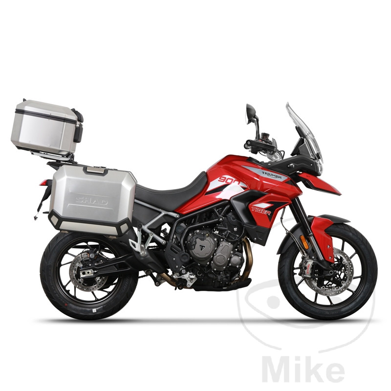 Shad držák bočních kufrů Shad pro 4P System TRIUMPH TIGER 900  ABS 20-21, TIGER 900 GT  ABS 20-22, TIGER 900 GT LOW ABS 20-22, TIGER 900 GT PRO ABS 20-22, TIGER 900 RALLY ABS 20-22, TIGER 900 RALLY PRO ABS 20-22