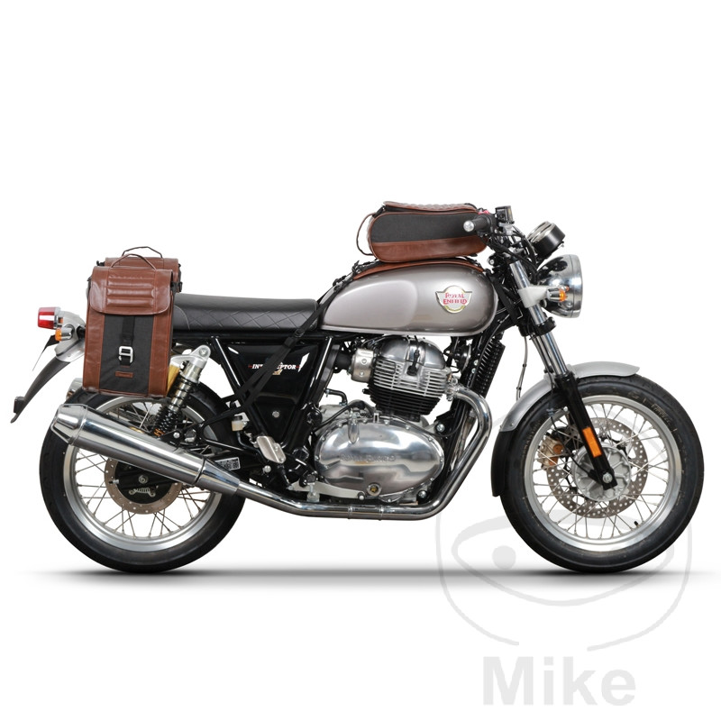 Shad nosič bočních brašen levý+pravý SHAD Cafe Bags ROYAL ENFIELD INTERCEPTOR 650  ABS 18-19, ENFIELD INTERCEPTOR 650  ABS EURO4 20, ENFIELD INTERCEPTOR 650  ABS EURO5 20-25