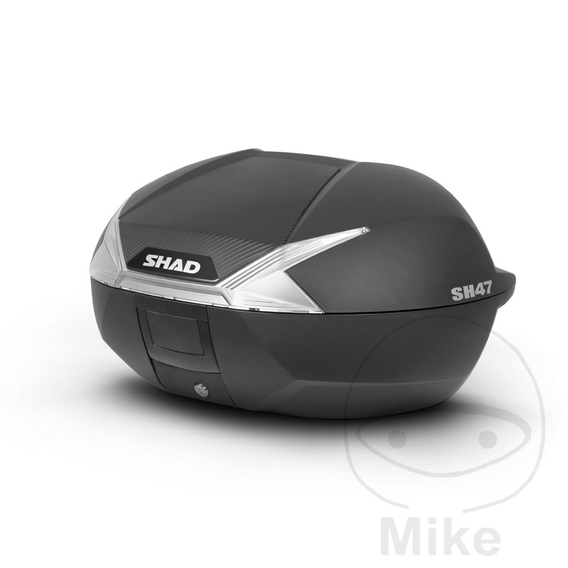 Shad TOPCASE černá 47L SHAD SH47 s TR PLATTE APRILIA ARRECIFE 125 04-06, ARRECIFE 200 04-06, ARRECIFE 250 04-06, ATLANTIC 125 IE 12-13, ATLANTIC 125 03-12, ATLANTIC 200 04-05, ATLANTIC 250 04-06...