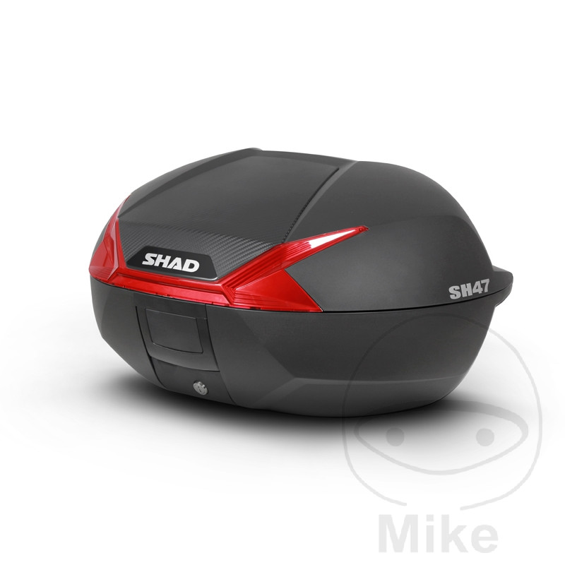 Shad TOPCASE černá 47L SHAD SH47 s TR PLATTE APRILIA ARRECIFE 125 04-06, ARRECIFE 200 04-06, ARRECIFE 250 04-06, ATLANTIC 125 IE 12-13, ATLANTIC 125 03-12, ATLANTIC 200 04-05, ATLANTIC 250 04-06...