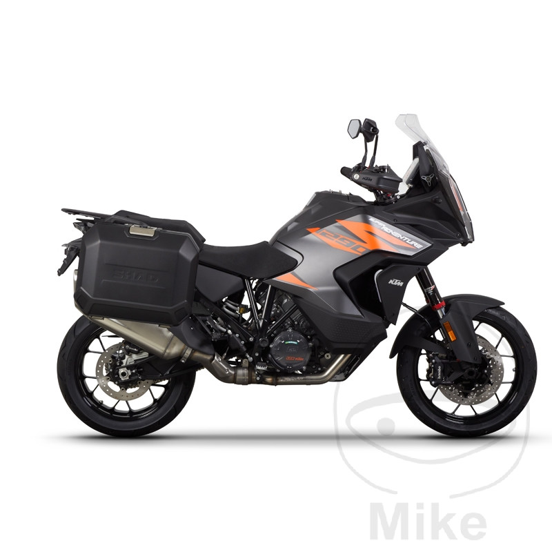 Shad držák bočních kufrů pro 4P SYSTEM KTM SUPER ADVENTURE 1290 S LC8 ABS EURO4 21, SUPER ADVENTURE 1290 R LC8 ABS EURO4 21, SUPER ADVENTURE 1290 S LC8 ABS EURO5 22, SUPER ADVENTURE 1290 R LC8 ABS EURO5 22
