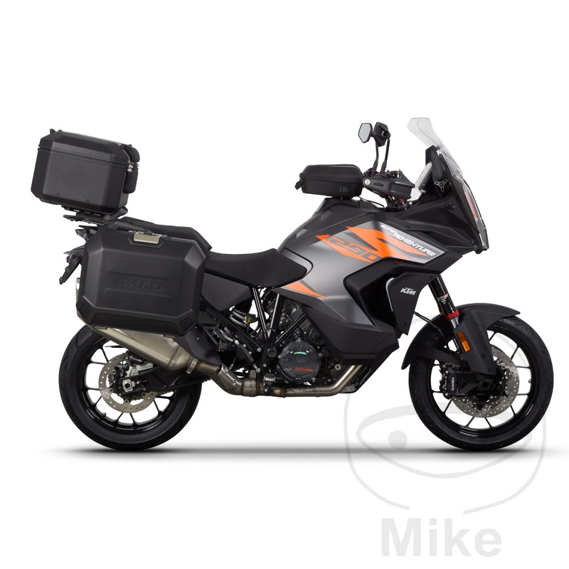 Shad držák bočních kufrů pro 4P SYSTEM KTM SUPER ADVENTURE 1290 S LC8 ABS EURO4 21, SUPER ADVENTURE 1290 R LC8 ABS EURO4 21, SUPER ADVENTURE 1290 S LC8 ABS EURO5 22, SUPER ADVENTURE 1290 R LC8 ABS EURO5 22