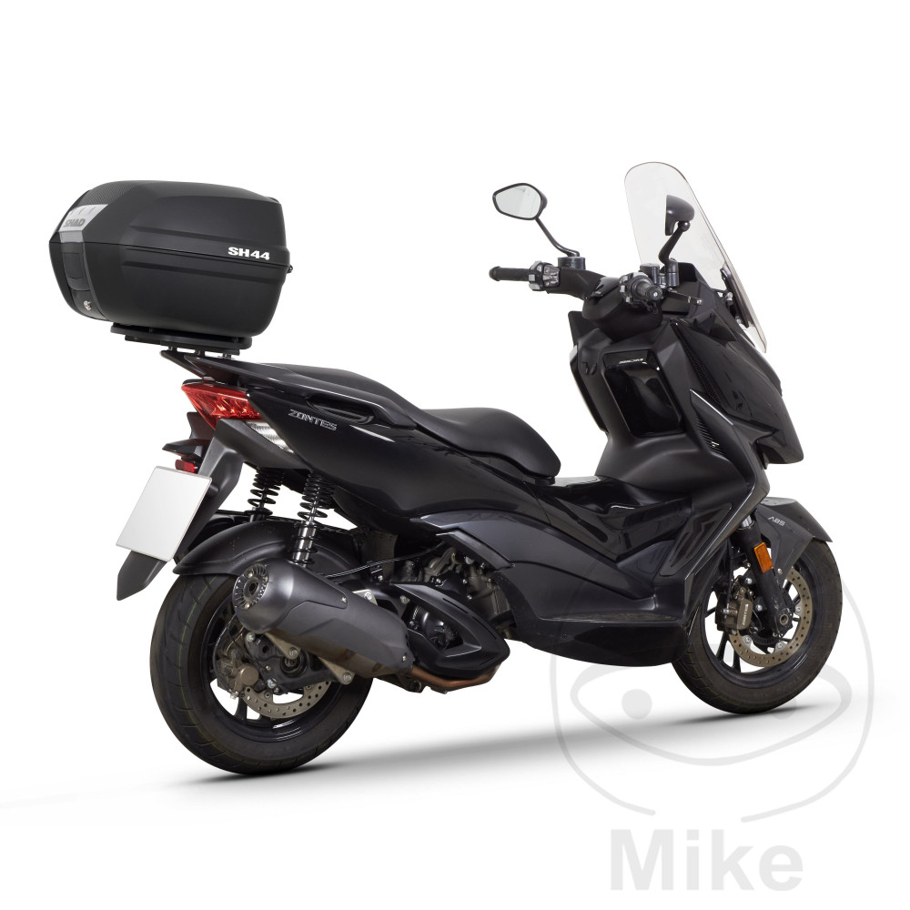Shad TOPCASE černá 44L SHAD SH44 s TR deska APRILIA ARRECIFE 125 04-06, ARRECIFE 200 04-06, ARRECIFE 250 04-06, ATLANTIC 125 IE 12-13, ATLANTIC 125 03-12, ATLANTIC 200 04-05, ATLANTIC 250 04-06...