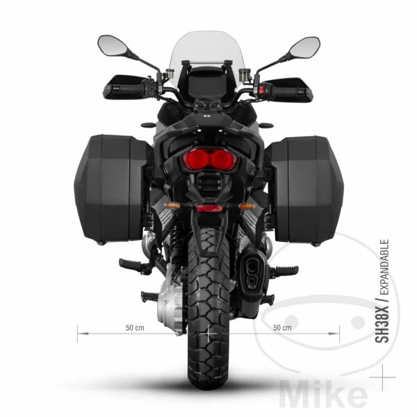 Shad držák bočních kufrů pro 3P SYSTEM MOTO GUZZI STELVIO 1000 ABS 24-25, GUZZI STELVIO 1000 PFF ABS 24-25