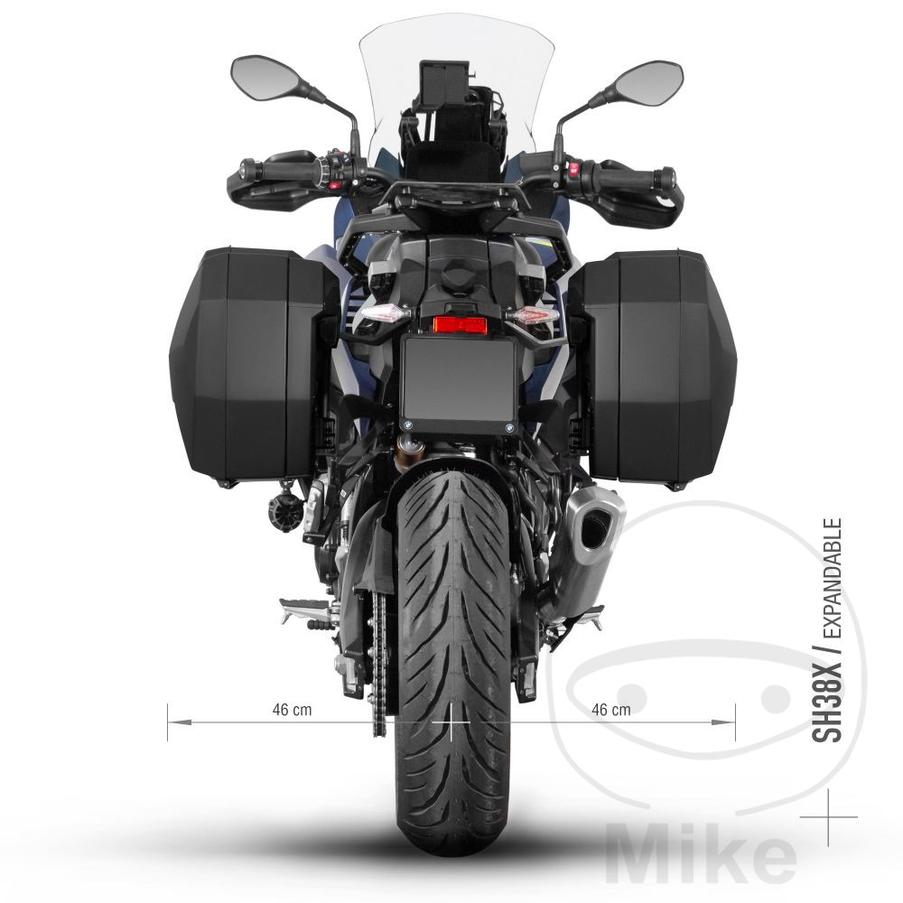 Shad držák bočních kufrů pro 3P SYSTEM BMW S 1000 XR ABS DTC ESA 24, S 1000 XR ABS DTC ESA CARBONRAD 24, S 1000 XR ABS DTC ESA M-PAKET CARBONRAD 24, S 1000 XR ABS DTC ESA M-PAKET SCHMIEDERAD 24, S 1000 XR ABS DTC ESA PRO 24, S 1000 XR ABS DTC ESA PR