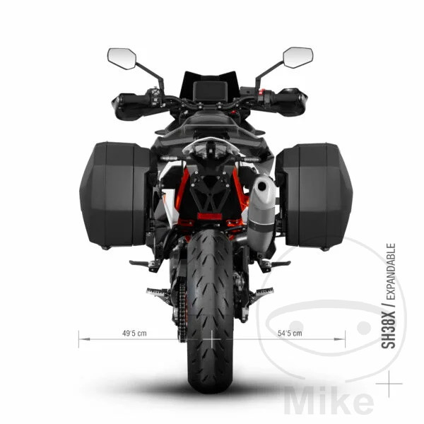 Shad držák bočních kufrů pro 3P SYSTEM HUSQVARNA NORDEN 901  ABS 22-25, NORDEN 901 EXPEDITION ABS 23-25, KTM ADVENTURE 790  ABS 19-20, ADVENTURE 790 R  ABS 19-20, ADVENTURE 790 R RALLY ABS 20, ADVENTURE 890  ABS 21-25, ADVENTURE 890 R  ABS 21-24...
