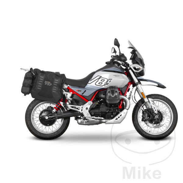 Shad držák bočních kufrů pro 3P SYSTEM MOTO GUZZI V85 850 TT  ABS 24-25, GUZZI V85 850 TT EVOCATIVE ABS 23-24, GUZZI V85 850 TT GUARDIA D ONORE ABS 23-24, GUZZI V85 850 TT STRADA ABS 24-25, GUZZI V85 850 TT TRAVEL ABS 24-25
