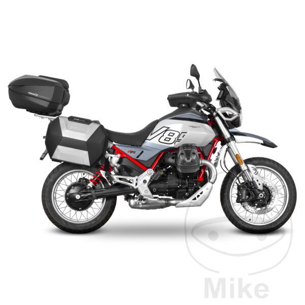 Shad držák bočních kufrů pro 3P SYSTEM MOTO GUZZI V85 850 TT ABS 24-25, GUZZI V85 850 TT EVOCATIVE ABS 23-24, GUZZI V85 850 TT GUARDIA D ONORE ABS 23-24, GUZZI V85 850 TT STRADA ABS 24-25, GUZZI V85 850 TT TRAVEL ABS 24-25