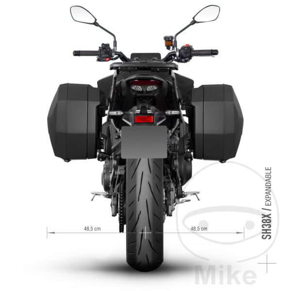 Shad držák bočních kufrů pro 3P SYSTEM YAMAHA MT-09 900 ABS MTN890 24-25, MT-09 900 SP ABS MTN890-D 24-25, MT-09 900 Y-AMT ABS MTN890-S 24-25, MT-09 900 SP ABS MTN890-D-U 24, MT-09 900 Y-AMT ABS MTN890-S-U 24-25, MT-09 900 ABS MTN890-U 24-25