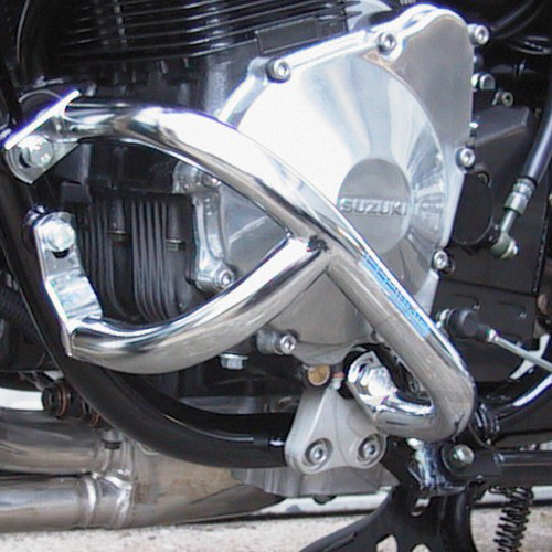 Fehling ochranný rám vpředu chrom Fehling SUZUKI GSF 1200 S BANDIT 96-06, GSF 1200 BANDIT 96-06, GSF 1200 SZ BANDIT ABS 05, GSF 1200 SA BANDIT ABS 97-06, GSF 1200 A BANDIT ABS 06, GSX 1200 INAZUMA 99-00