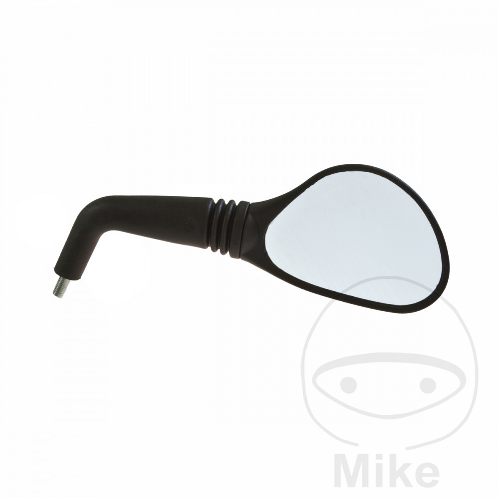 BM Busch & Müller zrcátko oválné černé/stříbrné pravé MBK YQ 50 NITRO 98-06, YQ 50 NITRO NAKED 05-06, YQ 50 F1 NITRO ASSISTANCE 98-01, YQ 50 L NITRO JAGUAR 50 KM/H 01, YQ 50 L NITRO JAGUAR 45 KM/H 01-05, YQ 100 NITRO 00-03, YAMAHA YFM 110 R 25...