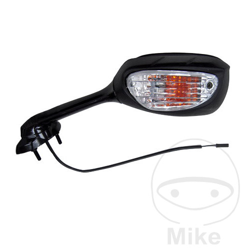 JMP zrcátko černé levé SUZUKI GSX-R 600 11-17, GSX-R 600 UF 11-16, GSX-R 600 UE 11-13, GSX-R 600 30TH ANNIVERSARY 16, GSX-R 600 UF ANNIVERSARY 16,