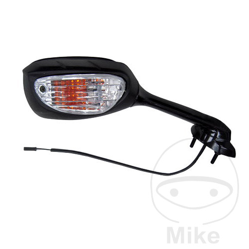 JMP zrcátko černé pravé SUZUKI GSX-R 600 11-17, GSX-R 600 UF 11-16, GSX-R 600 UE 11-13, GSX-R 600 30TH ANNIVERSARY 16, GSX-R 600 UF ANNIVERSARY 16,
