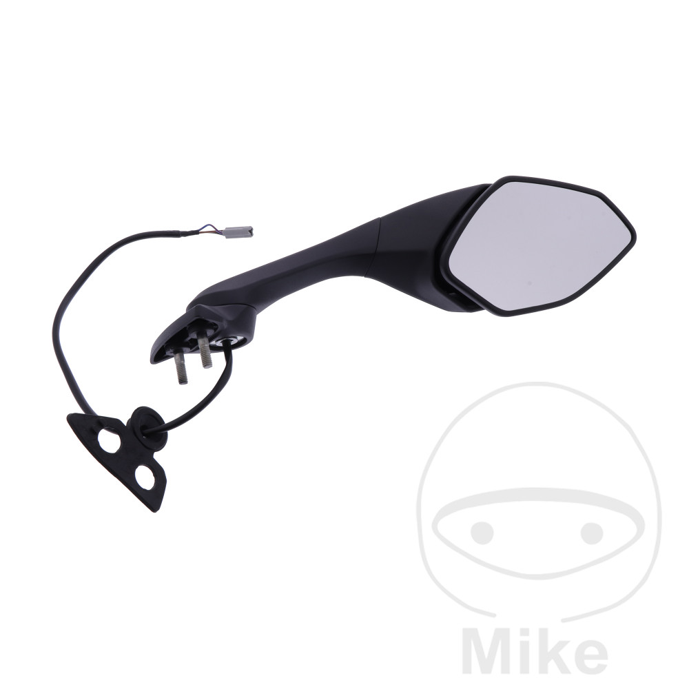 JMP zrcátko černá pravý YAMAHA YZF-R1 1000 15, YZF-R1 1000 ABS 16-19, YZF-R1 1000 ANNIVERSARY ABS 16, YZF-R1 1000 M 15, YZF-R1 1000 M ABS 16-19, YZF-R1 1000 WORLD GP 60TH ANNIVERSARY ABS 22-24, YZF-R1 1000 M ABS YZF1000D 20-23...