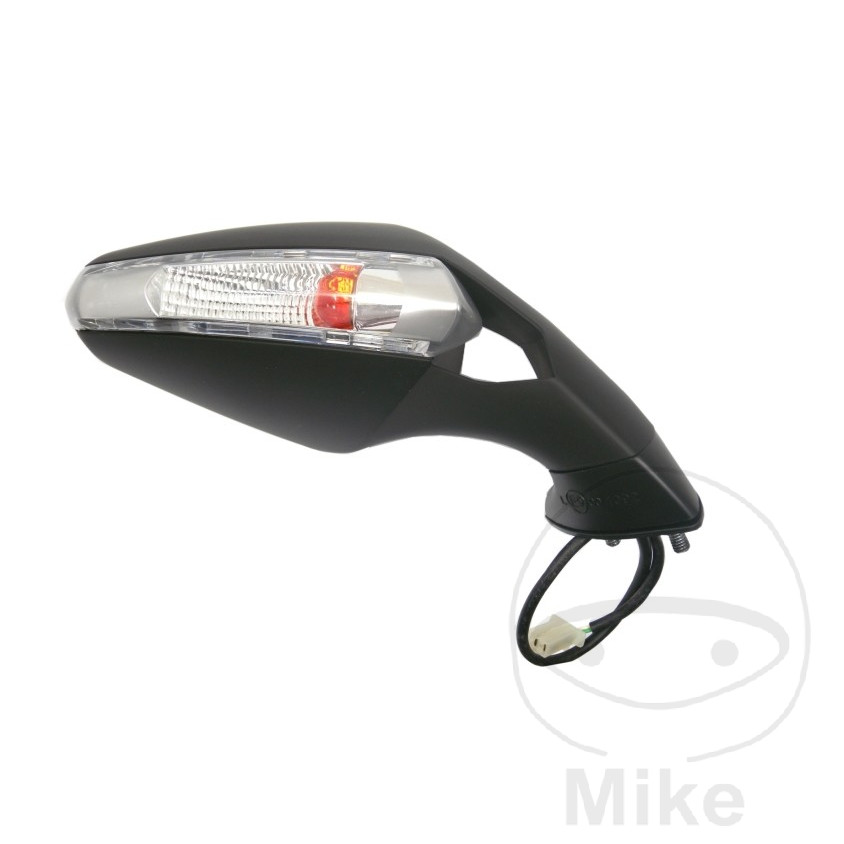 Levně JMP zrcátko černé pravé DERBI GPR 125 2T RACING 05-09