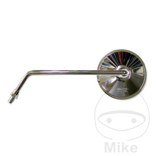 Levně JMP zrcátko chrom levé KAWASAKI KE 125 76-82, KE 175 79-82, KH 125 77-80, KH 250 76-80, KH 400 76-78, KH 500 76-77, KL 250 78-83...