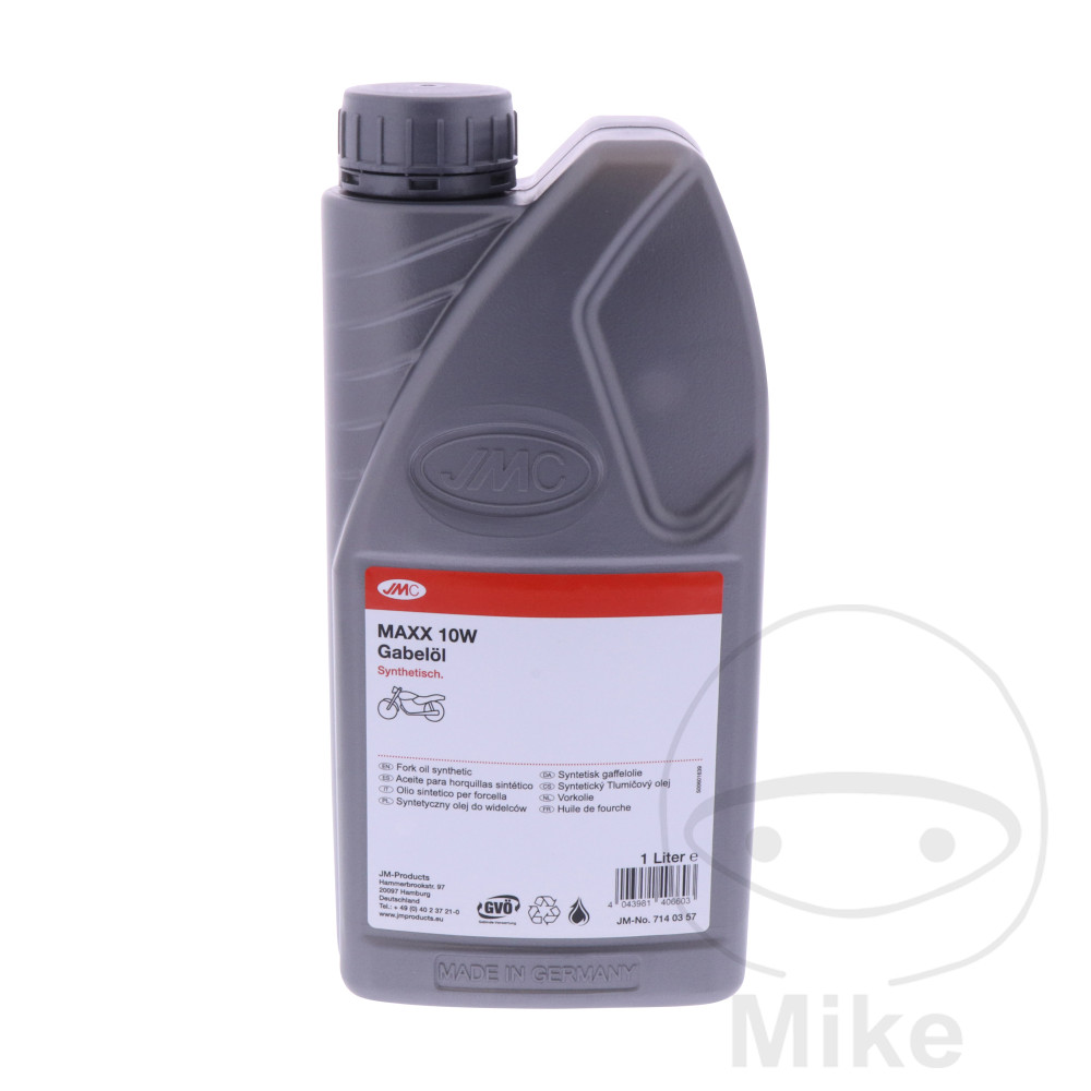 JMC fork oil 10W 1 lit. JMC Maxx synthetic