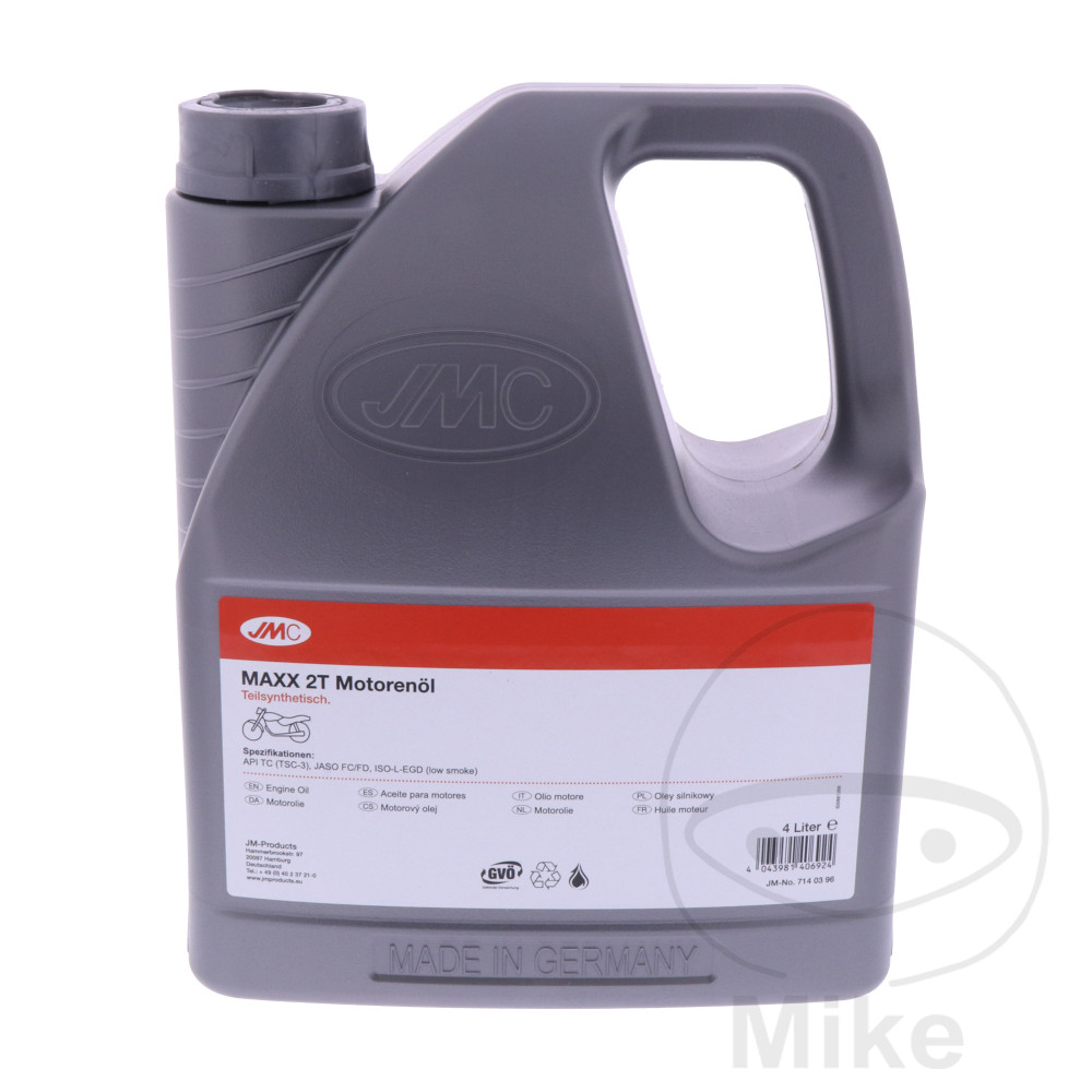JMC oil 2T 4 lit. JMC Maxx semi-synthetic