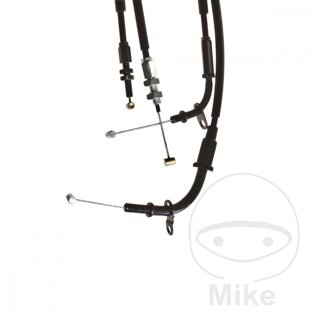 JMP plynové lanko sada SUPERBIKE VERLAENGERTER ZUG SUZUKI SV 650 02-09, SV 650 U 02-09, SV 650 A ABS 07-09, SV 650 UA ABS 07-09, SV 1000 03-05, SV