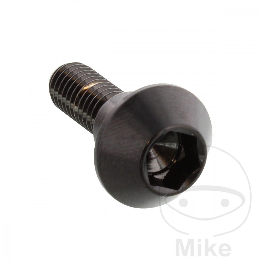 JMP šroub brzdového kotouče Bolt M6X1.00 mm 20 mm nerez V4A černá barva YAMAHA FJR 1300 A ABS 03-21, FJR 1300 AS ABS AUTOMAT 06-19, FJR 1300 AE ABS ELEKTRONICKÝ PODVOZEK 14-19, FJR 1300 01-05, FJR 1300 AS ABS AUTOMATIK 20-21, FJR 1300 AS ULTIMATE EDIT