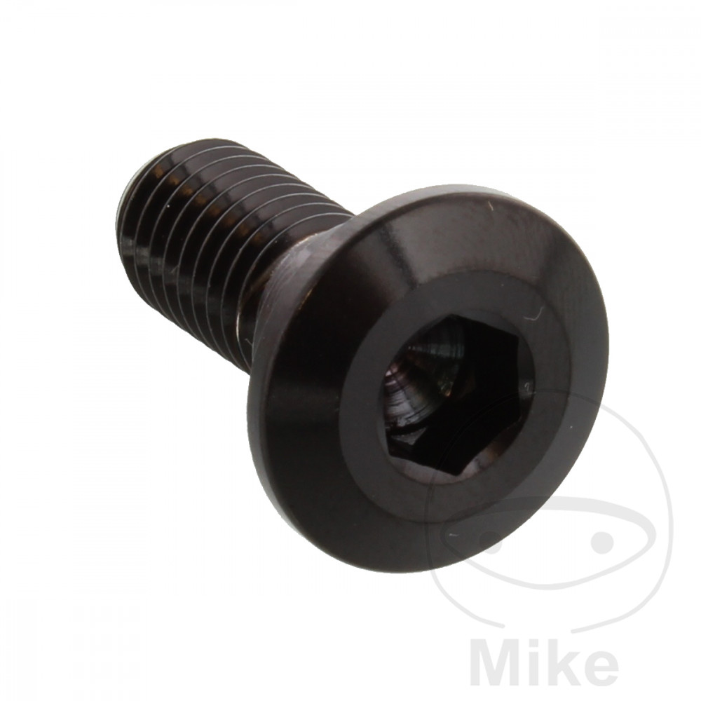 JMP šroub brzdového kotouče Bolt M8X1.25 mm 20 mm nerez V4A černá barva YAMAHA FZ6 600 N 04-07, FZ6 600 NS 05-06, FZ6 600 SA FAZER ABS 06-08, FZ6 600 NA ABS 07-08, FZ6 600 S FAZER 04-08, FZ6 S2 600 SHG FAZER 07-09, FZ6 S2 600 SAHG FAZER ABS 07-10...