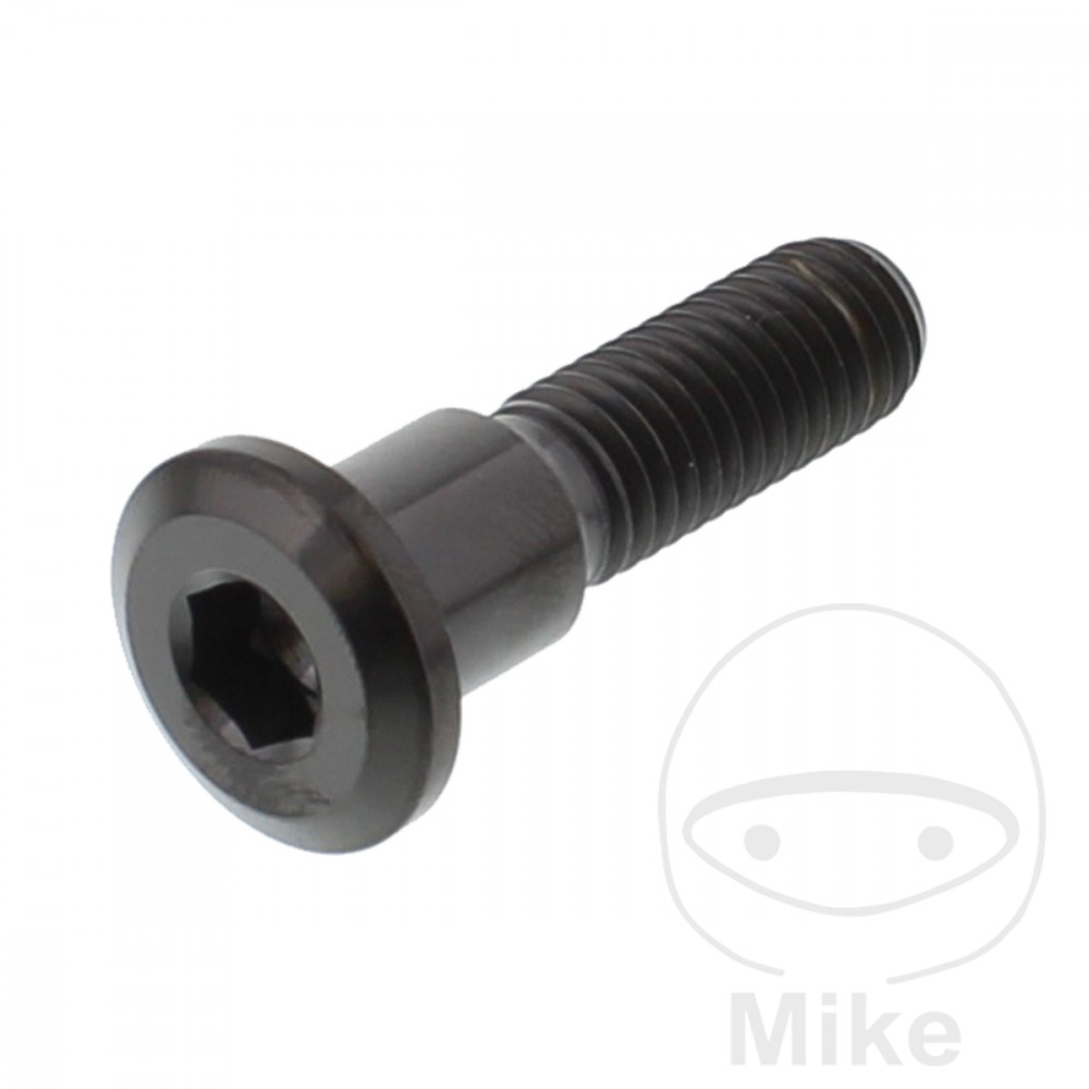 JMP šroub brzdového kotouče Bolt M8X1.25 mm 33 mm Titan černá barva SUZUKI GS 500 EU 89-00, GS 500 EUZ 89, GS 500 E 79-00, GS 500 EZ 89, GS 500 01-06, GS 500 U 01-06, GS 500 F 04-06...