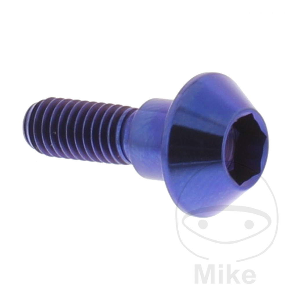 JMP šroub brzdového kotouče Bolt M6X1.00 mm 20 mm Titan modrý YAMAHA FJR 1300 A ABS 03-21, FJR 1300 AS ABS AUTOMAT 06-19, FJR 1300 AE ABS ELEKTRONICKÝ PODVOZEK 14-19, FJR 1300 01-05, FJR 1300 AS ABS AUTOMATIK 20-21, FJR 1300 AS ULTIMATE EDITION ABS AU