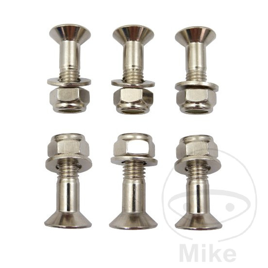 JMP šroub Rozeta sada M8X1.25 mm 28 mm Verzinkt GAS GAS EC 125 25, GAS EC 250 21-25, GAS EC 250 F 21-25, GAS EC 300 21-25, GAS EC 300 GP 2T 25, GAS EC 350 F 21-26, GAS EC 450 F 24-25...
