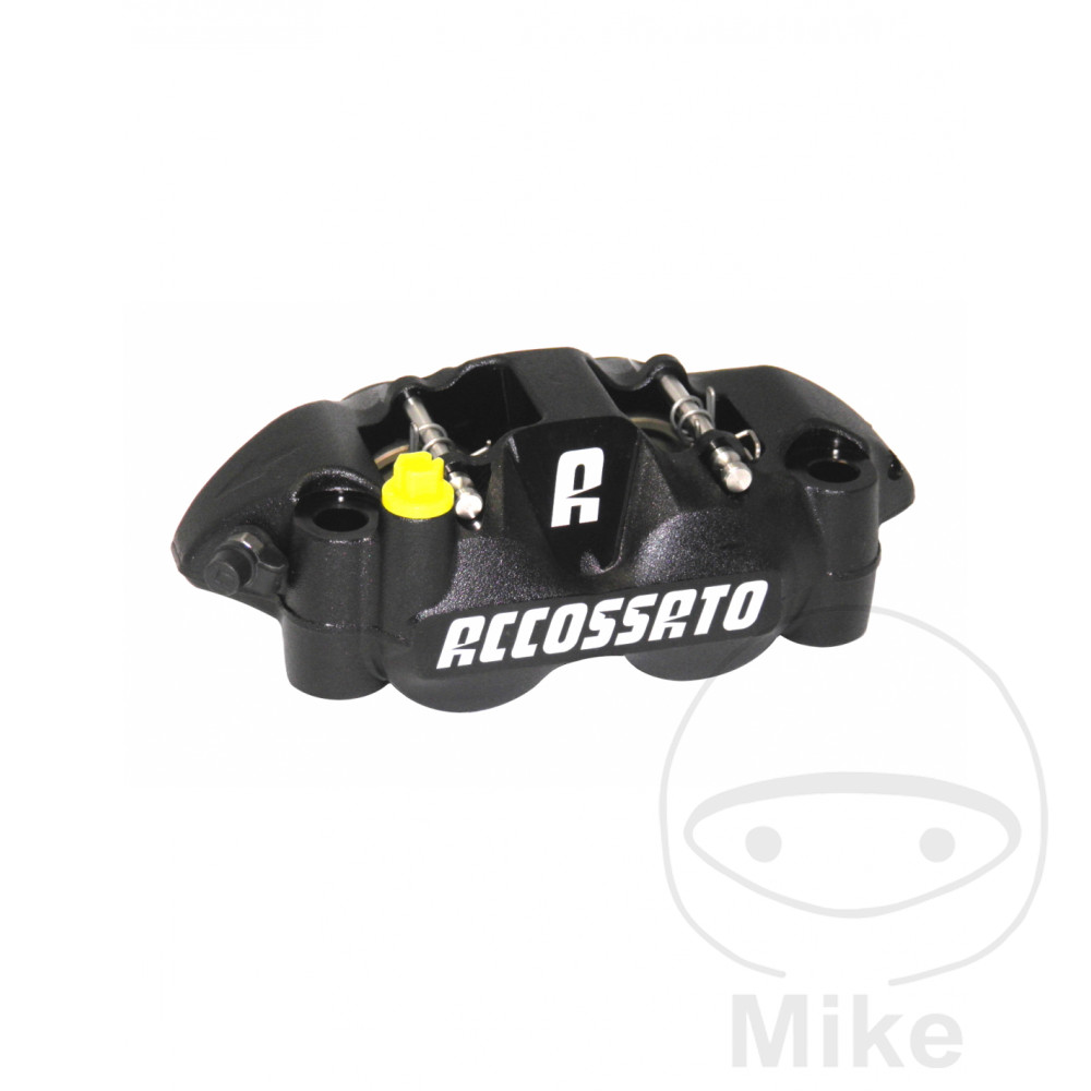 Levně Accossato brzdový třmen levý černá 108MM ACC Bremsklotz Sinter ohne ABE HONDA CBR 600 RR 05-16, CBR 600 RRA ABS 09-16, CBR 1000 RR FIREBLADE 04-16,