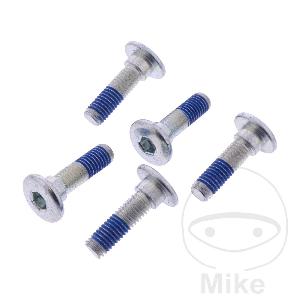 EBC šroub Brzdový kotouč sada EBC 5 ks KAWASAKI AR 50 81-83, AR 80 81-83, EL 250 ELIMINATOR 88-95, ELIMINATOR 500 24, EN 450 LTD 85-89, EN 500 90-03, ER 500 TWISTER 97-06...